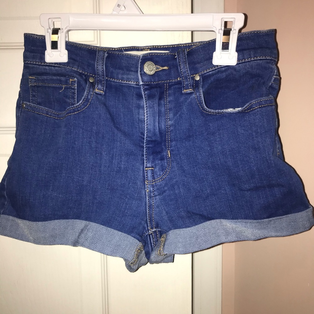 Pacsun “the shorty” blue jean shorts